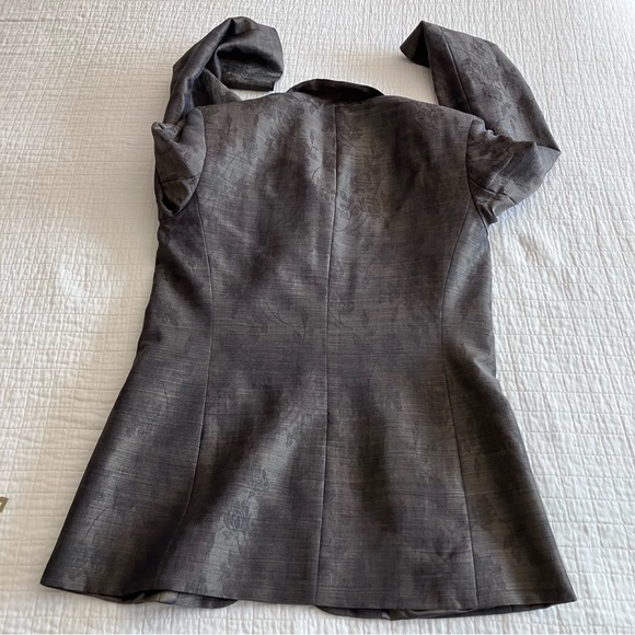 EUC Layfayette 148 NY neutral mohair mix blazer - Picture 4 of 13